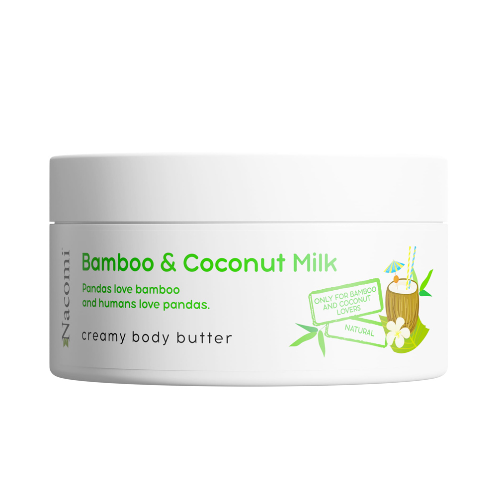 Nacomi Burro Corpo Cremoso - Bamboo & Coconut Milk 100 ml