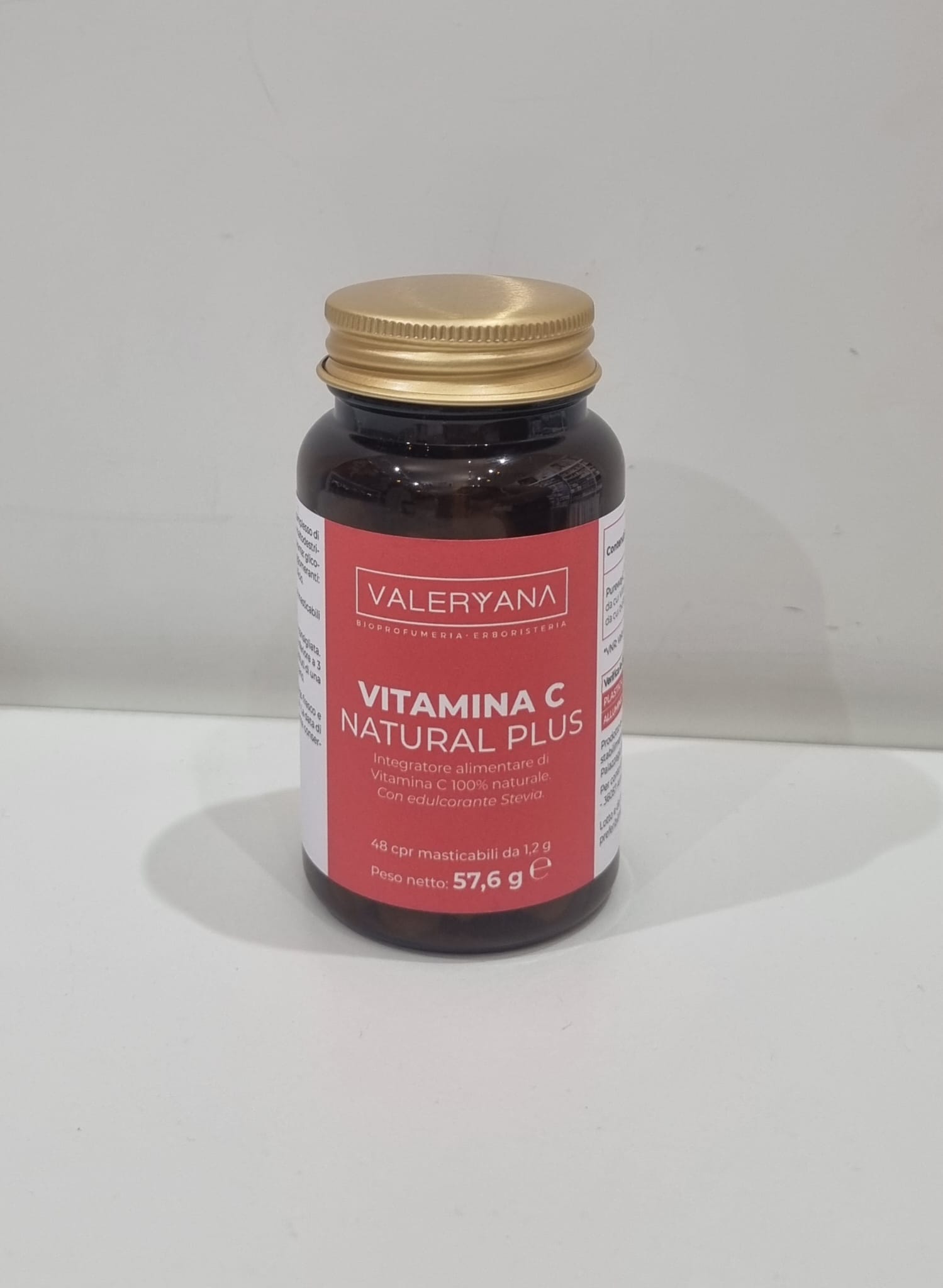 Eos Vitamina C Natural Plus Valeryana 48 cpr