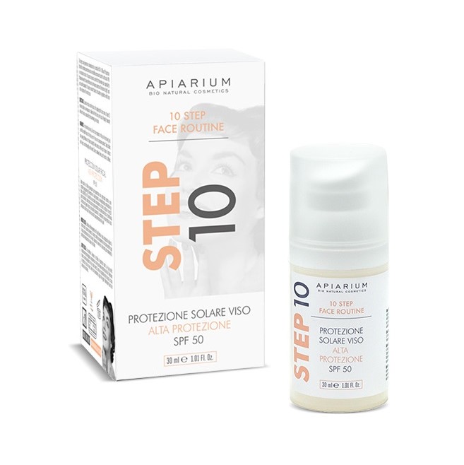 Apiarium Protezione Solare Viso spf 50 - STEP 10