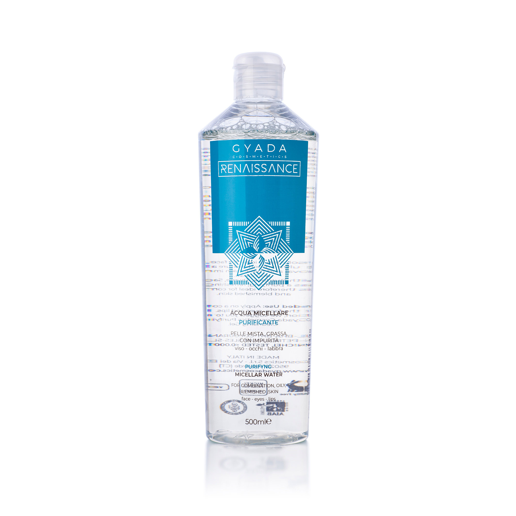 Gyada Cosmetics Acqua Micellare Purificante 500ml