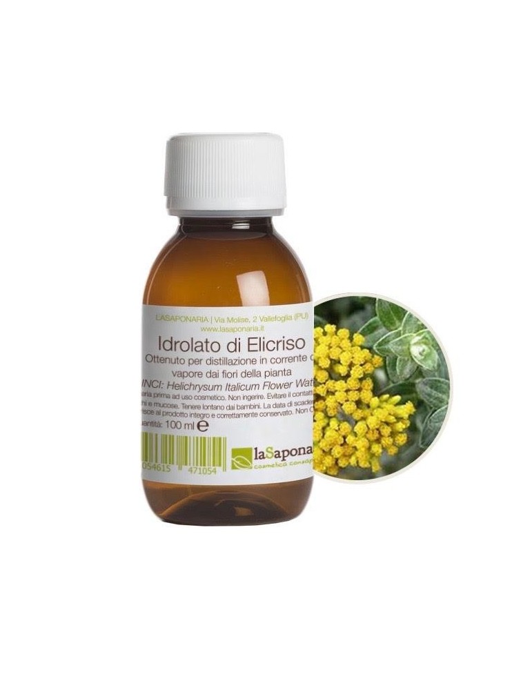 La Saponaria Idrolato di Elicriso Bio 100ml
