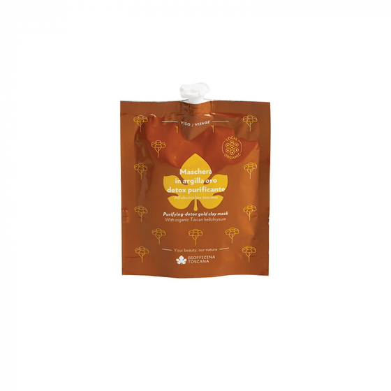 Biofficina Toscana Maschera in argilla oro detox purificante