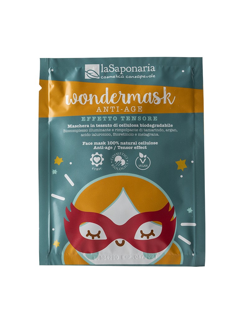 La Saponaria Wondermask - maschera in tessuto anti-age