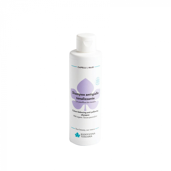 Biofficina Toscana Shampoo antigiallo tonalizzante 200 ml