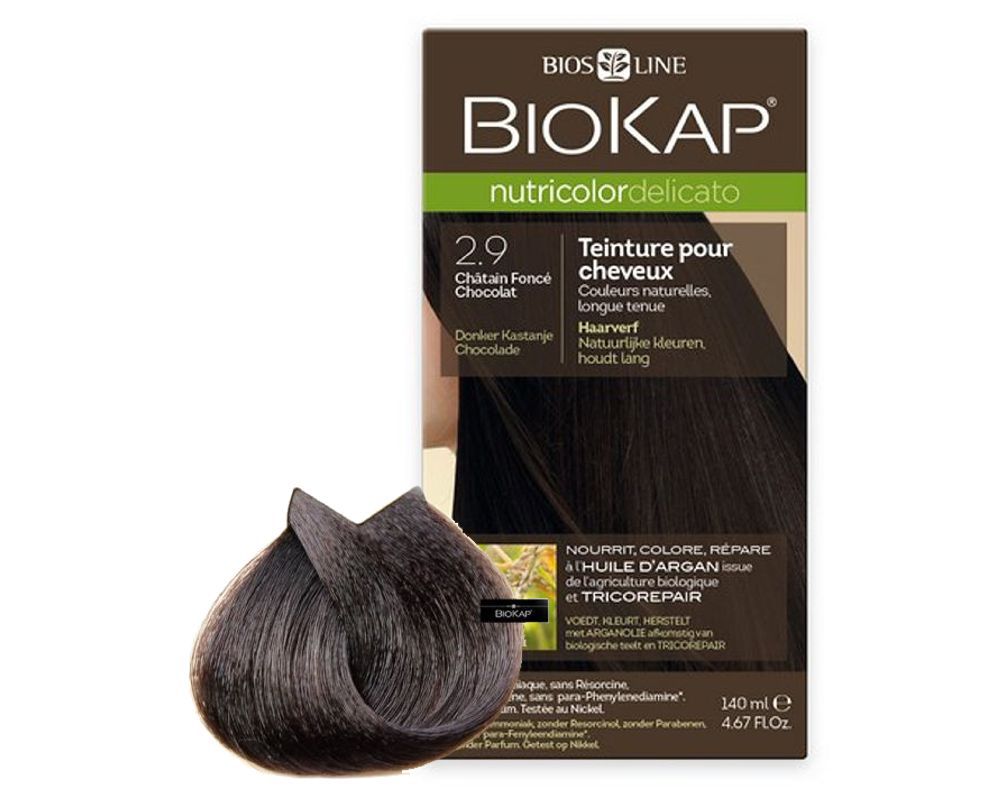 Biosline Biokap - Nutricolor Delicato 2.9 Castano Scuro Cioccolato 140ml