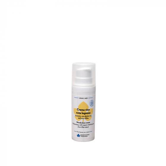 Biofficina Toscana Crema Viso note legnose Uomo 50ml