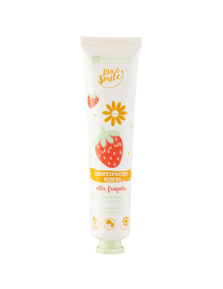 La Saponaria Dentifricio Lenitivo Bimbi Fragola
