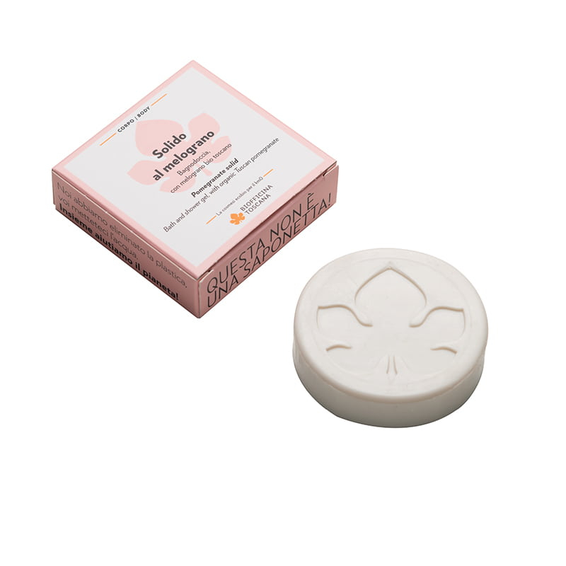 Biofficina Toscana Solido - Bagno doccia con melograno bio toscano