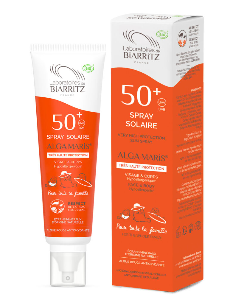 Alga Maris Spray solare Viso e Corpo SPF50+ Family Size 150ml
