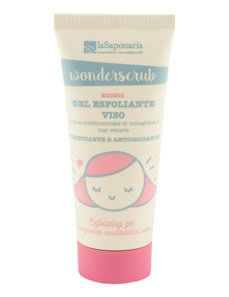 La Saponaria Wonderscrub - Gel Esfoliante Viso 100ml