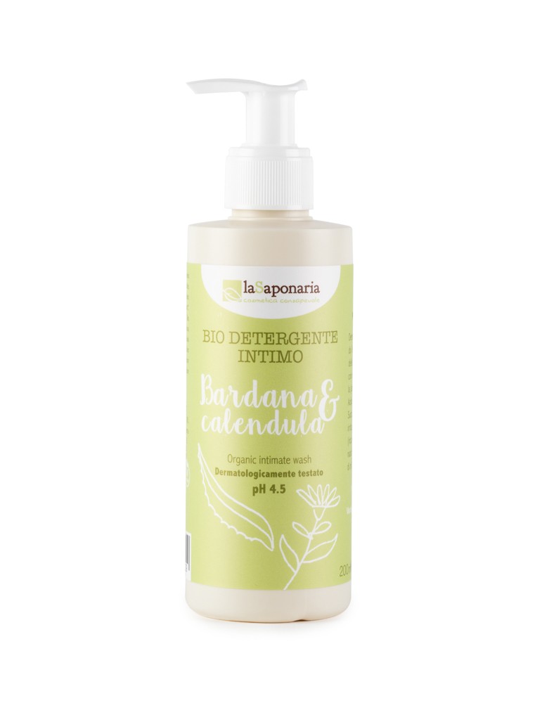 La Saponaria Detergente Intimo Bardana e Calendula 1 Litro