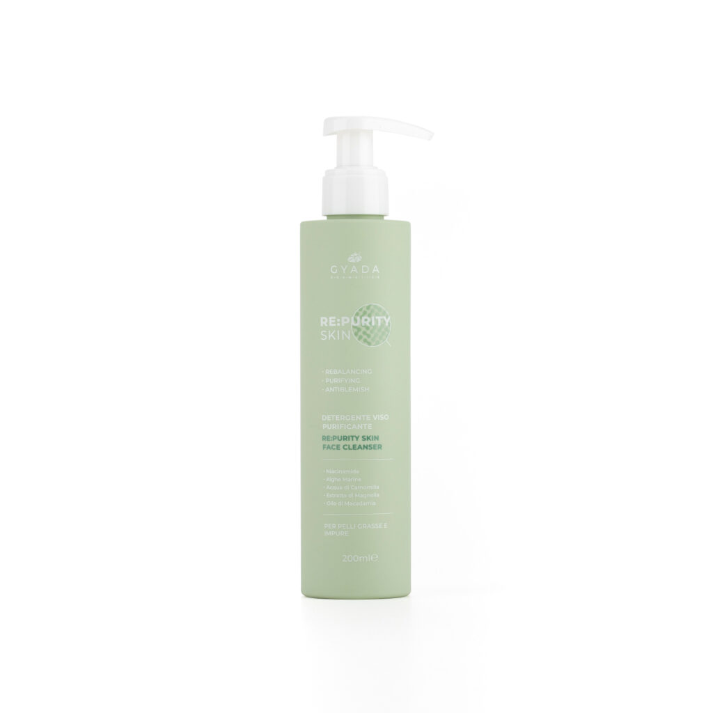 Gyada Cosmetics Re-Purity Skin Face Cleanser - Detergente Viso Purificante 200ml