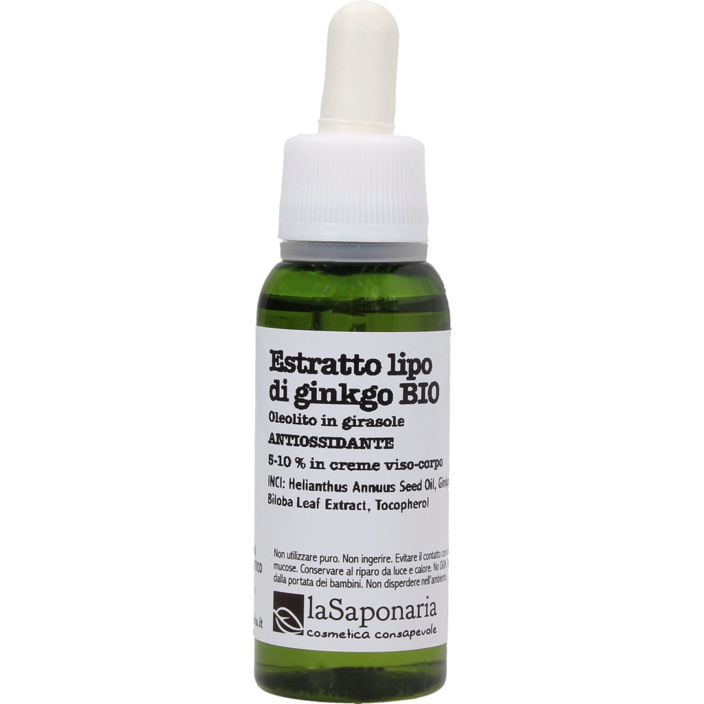 La Saponaria Estratto Liposolubile di Ginkgo Bio 30ml