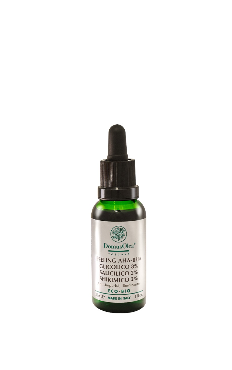 Domus Olea Toscana Peeling AHA-BHA Glicolico 8% Salicilico 2% Shikimico 2% 30 ml