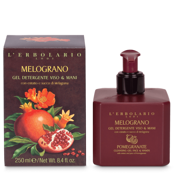 L'erbolario MELOGRANO Gel Detergente Viso&Mani 250ml
