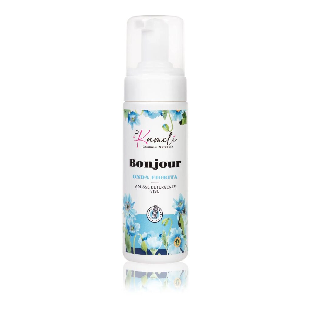 Kamelì Bonjour Mousse Detergente Viso Onda Fiorita 150 ml