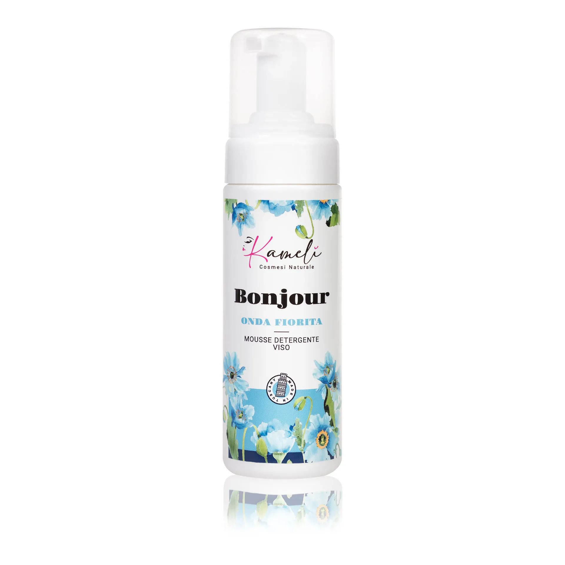 Kamelì Bonjour Mousse Detergente Viso Onda Fiorita 150 ml