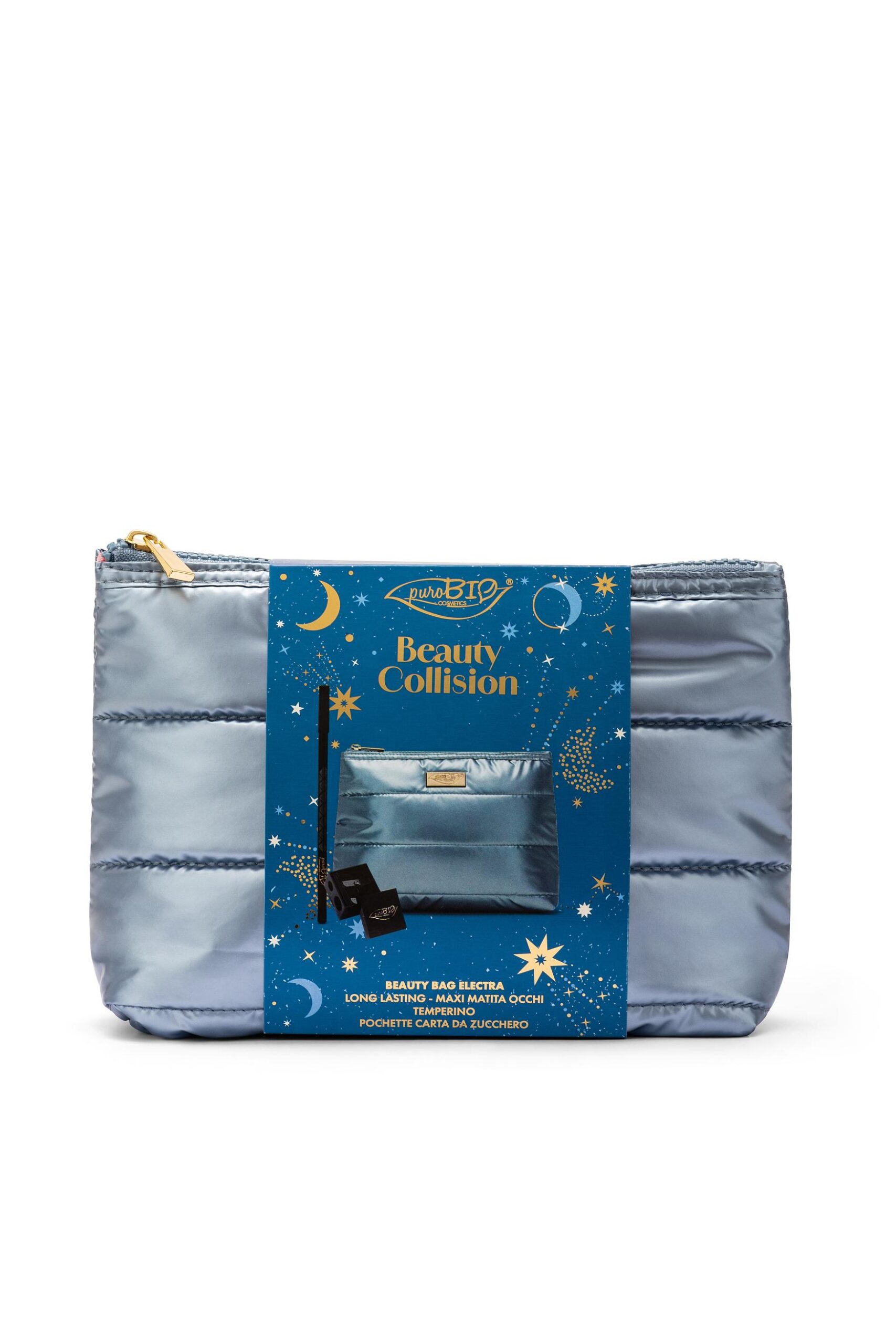 Purobio BAG ELECTRA Matita Occhi Long Lasting + Temperino doppio