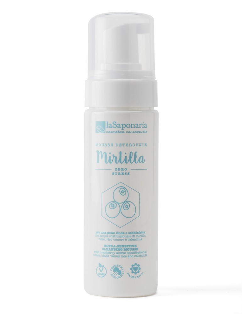 La Saponaria Mousse detergente Mirtilla 150ml