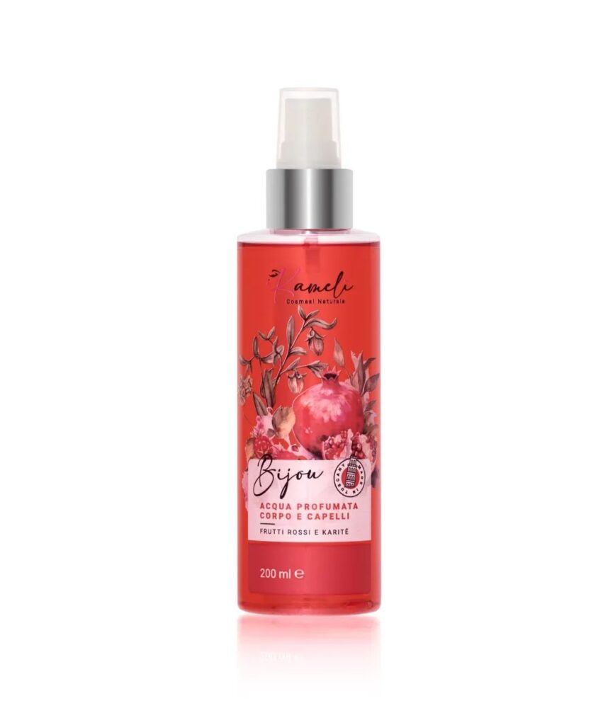 Kamelì Acqua Profumata Bijou Frutti Rossi e Karitè 100ml