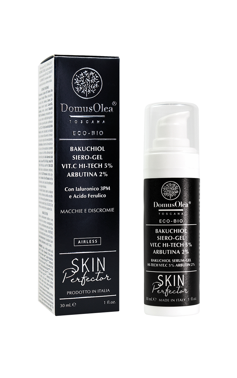 Domus Olea Toscana Bakuchiol Siero-Gel Vit.C Hi-Tech 5% Arbutina 2% 30 ml