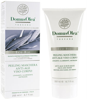 Domus Olea Toscana Peeling Maschera Anti-age viso e corpo 200ml
