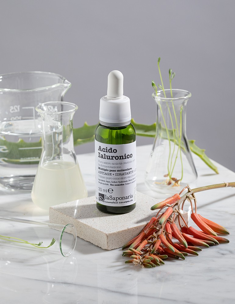 La Saponaria Acido Ialuronico multiplo peso molecolare 30ml
