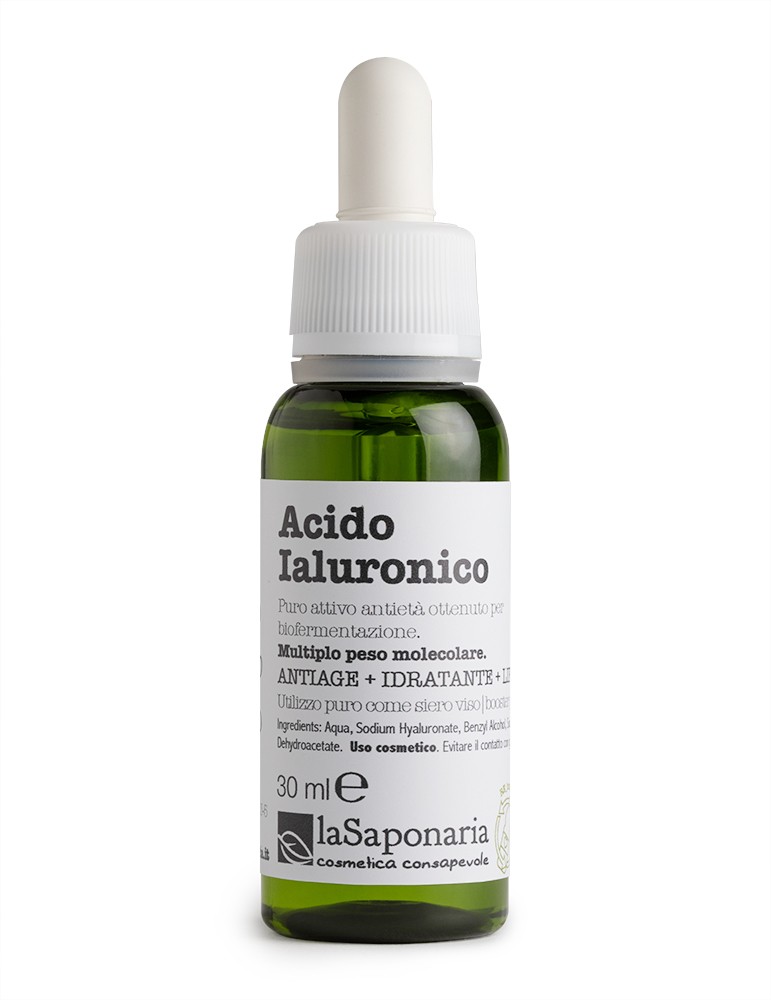 La Saponaria Acido Ialuronico multiplo peso molecolare 30ml