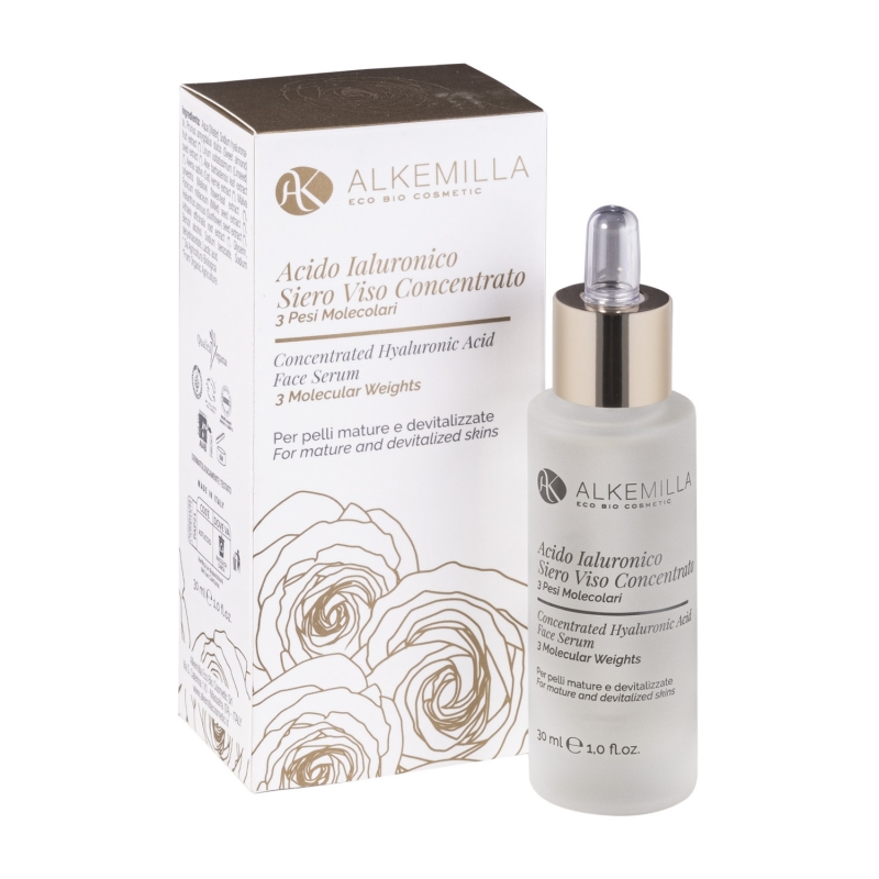 Alkemilla Siero Viso Concentrato Anti Age per Pelli Mature - 30 ml