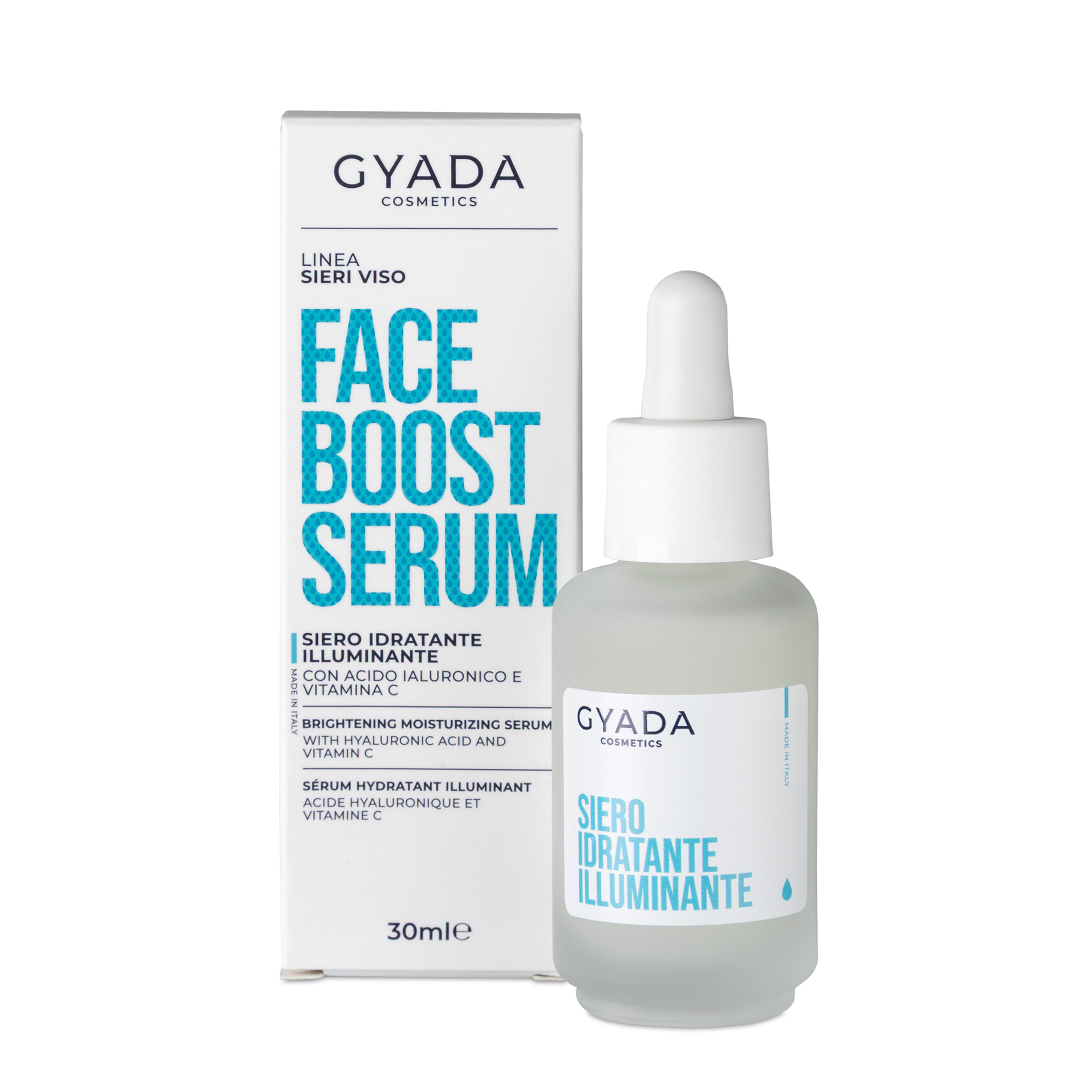Gyada Cosmetics Siero Viso Idratante Illuminante 30ml
