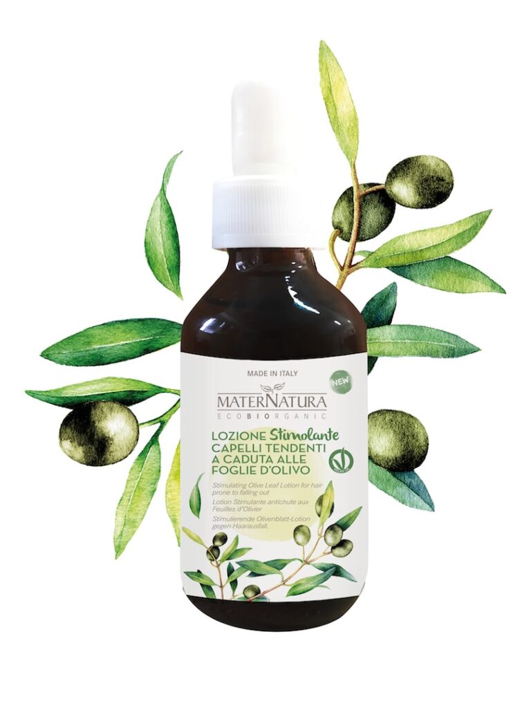 Maternatura Lozione stimolante Capelli tendenti alla caduta alle Foglie di Olivo 100ml
