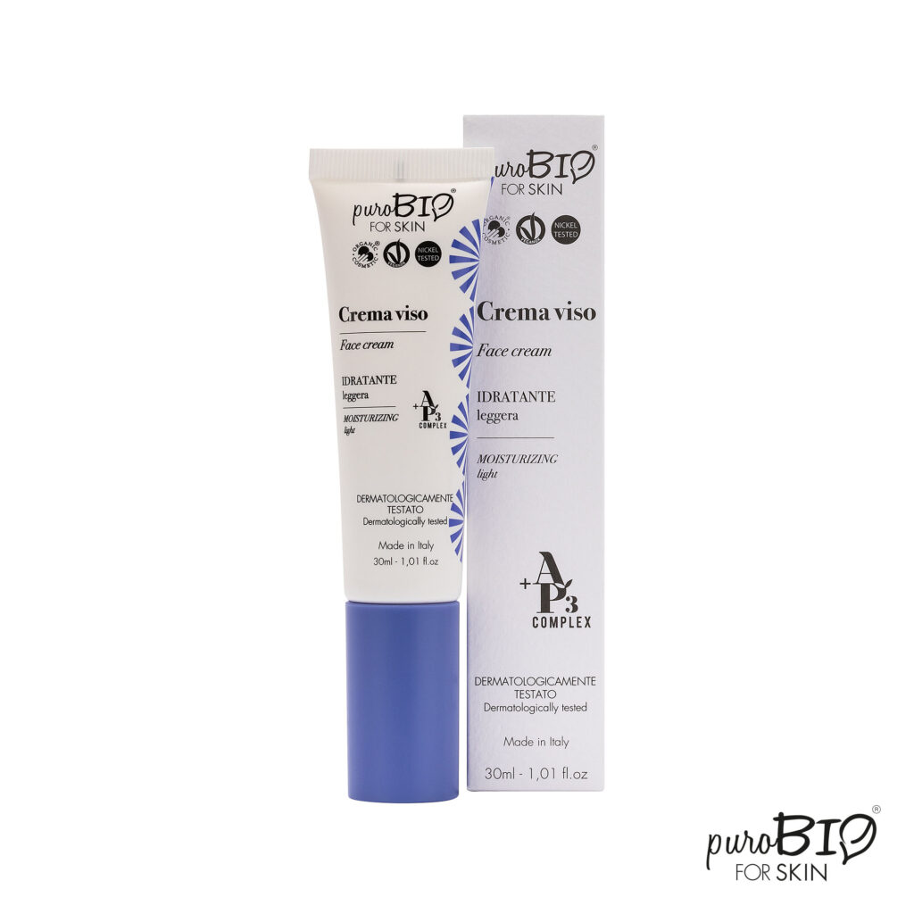 Purobio Crema viso leggera idratante - Pelle Normale 30ml