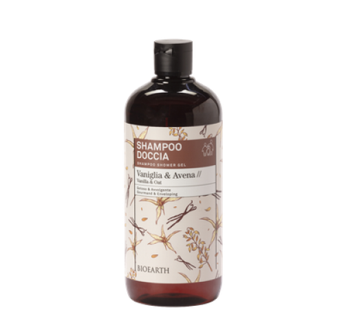 Bioearth Shampoo Doccia Vaniglia e Avena 500 ml