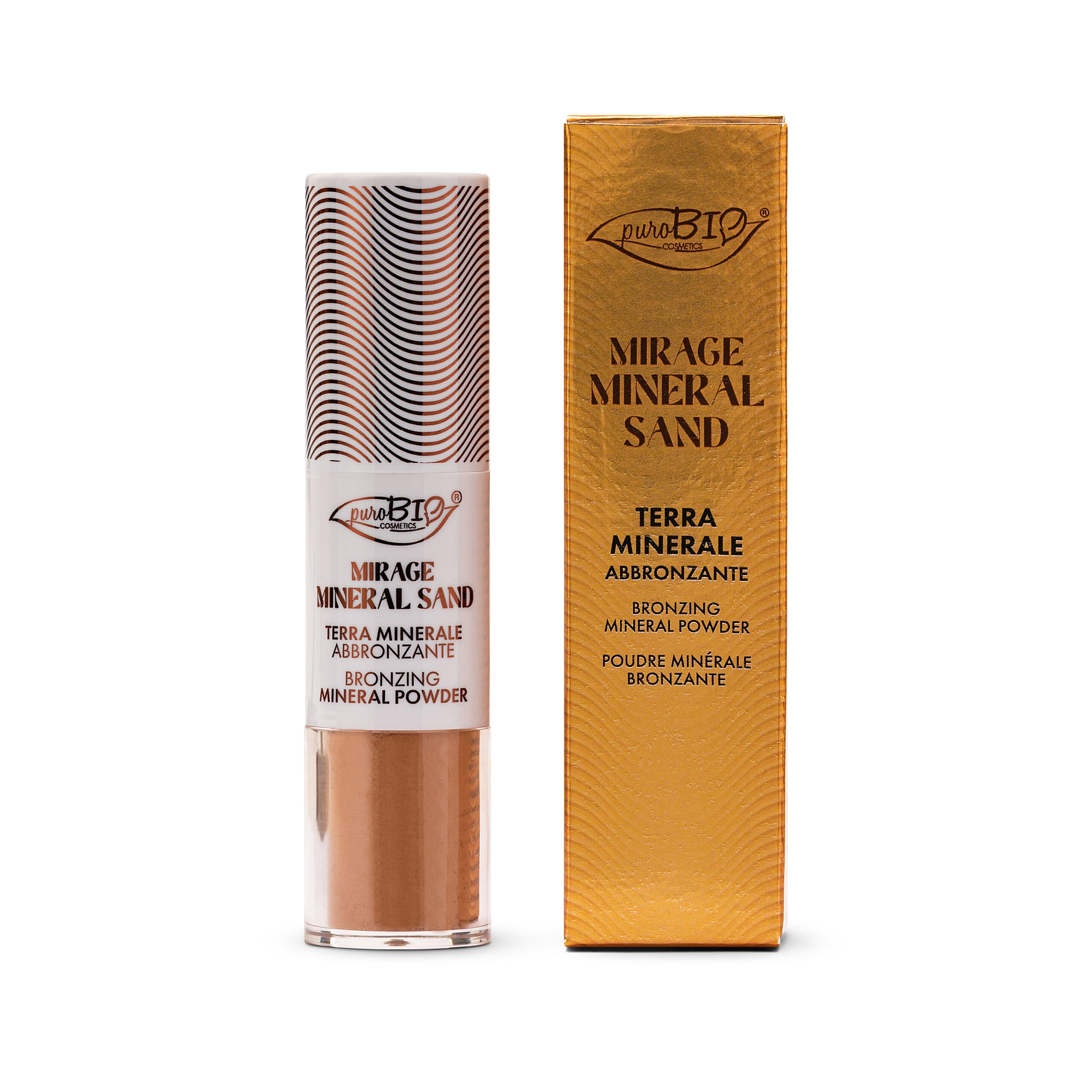 Purobio MIRAGE Mineral Sand Terra Abbronzante 01