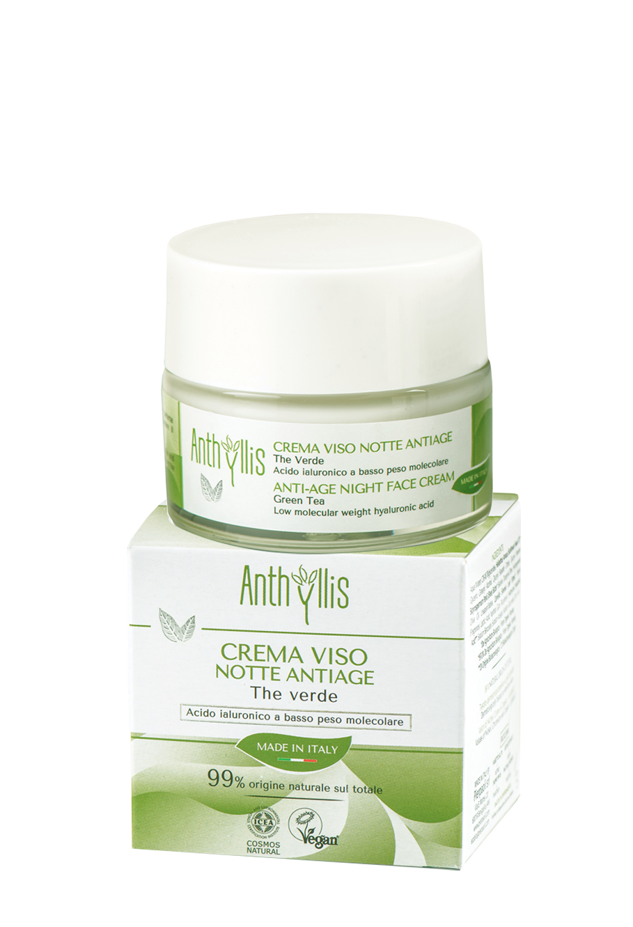 Anthyllis Crema Antiage notte Tè Verde 50 ml