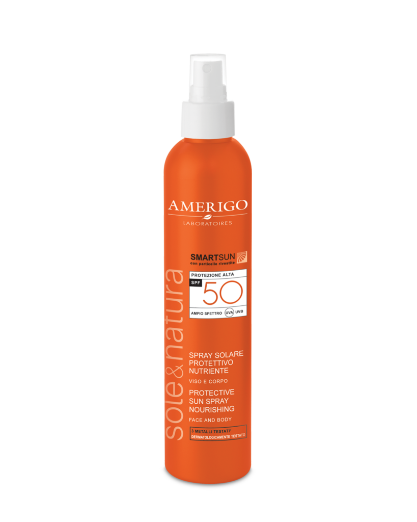 Amerigo Spray Solare Viso e Corpo SPF 50 200ml