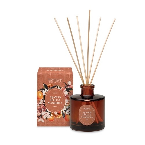 Nasoterapia Diffusore bast. 200 ml ARANCIO DOLCE E MANDORLA