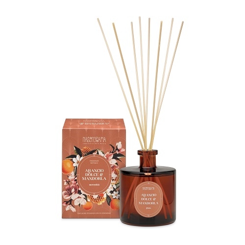 Nasoterapia Diffusore bast. 500 ml ARANCIO DOLCE E MANDORLA