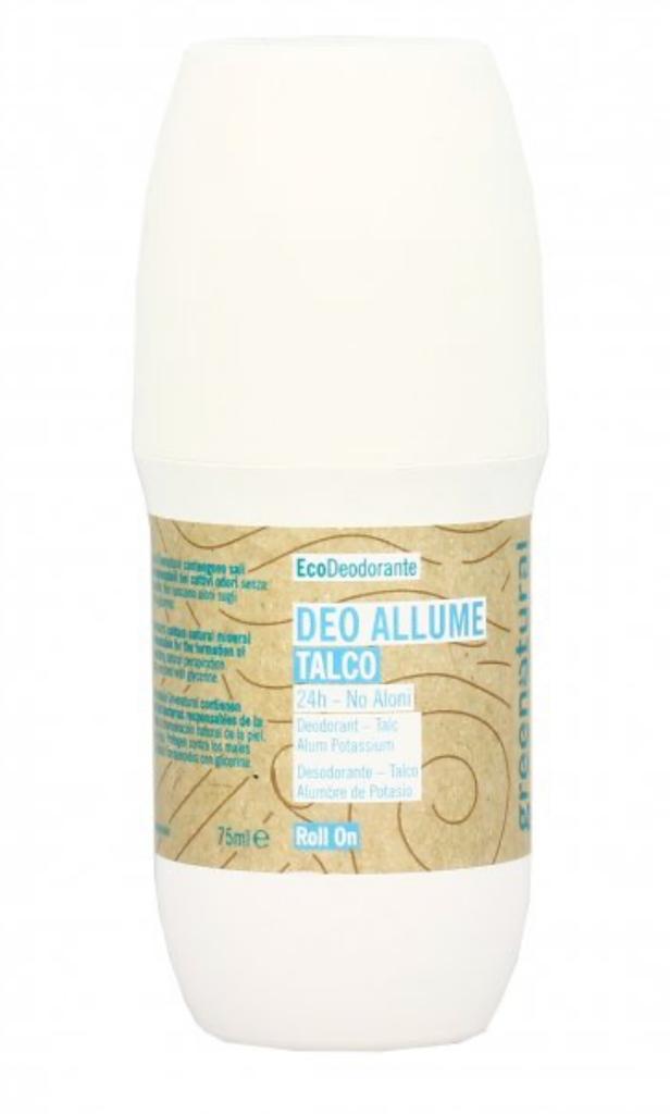 Green Natural Deodorante Roll-on Talco - 75 ml