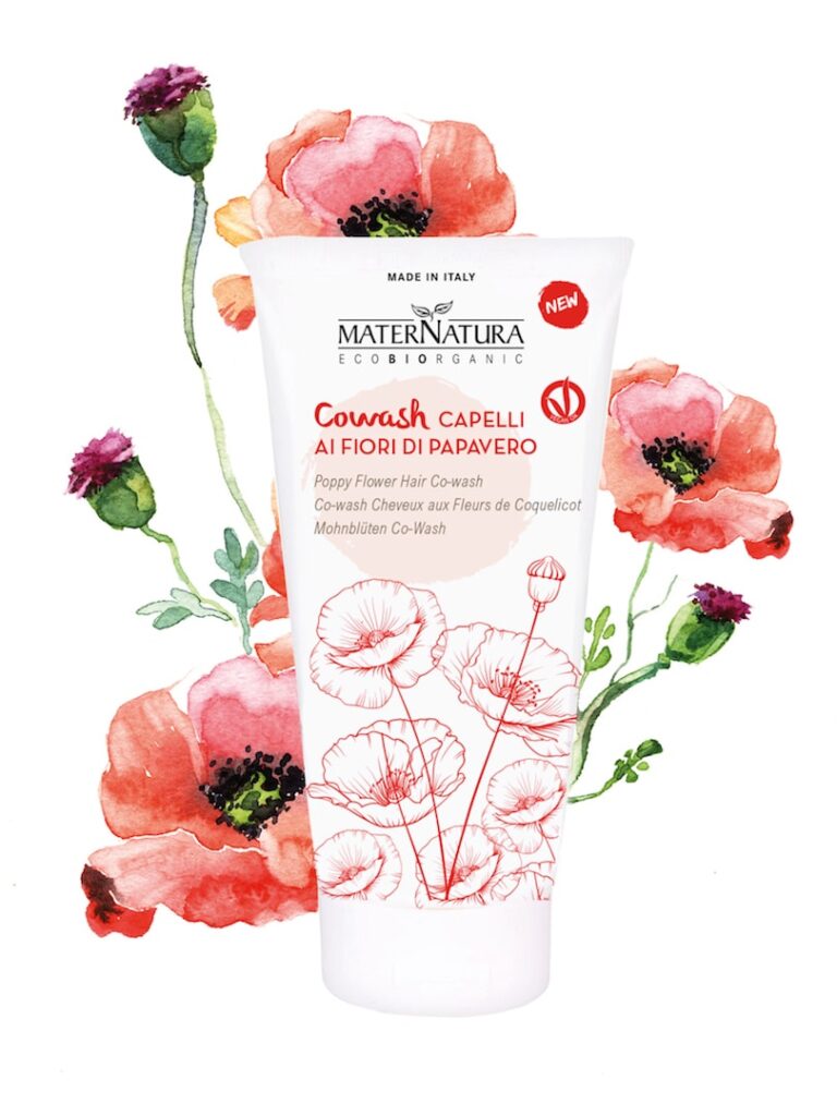 Maternatura Cowash capelli ai fiori di papavero 200ml