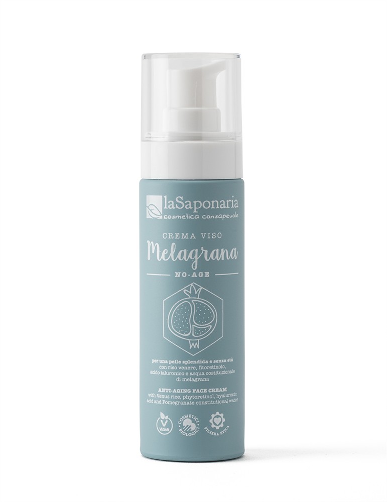 La Saponaria Crema Viso no-age Melagrana 50ml