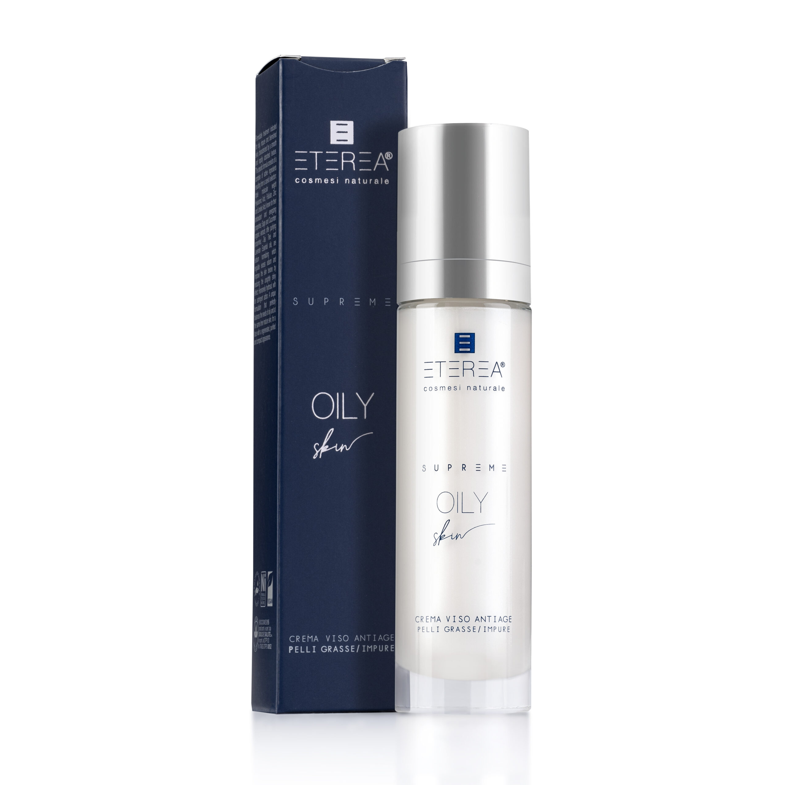 Eterea Crema viso Antiage pelli grasse e impure 50ml