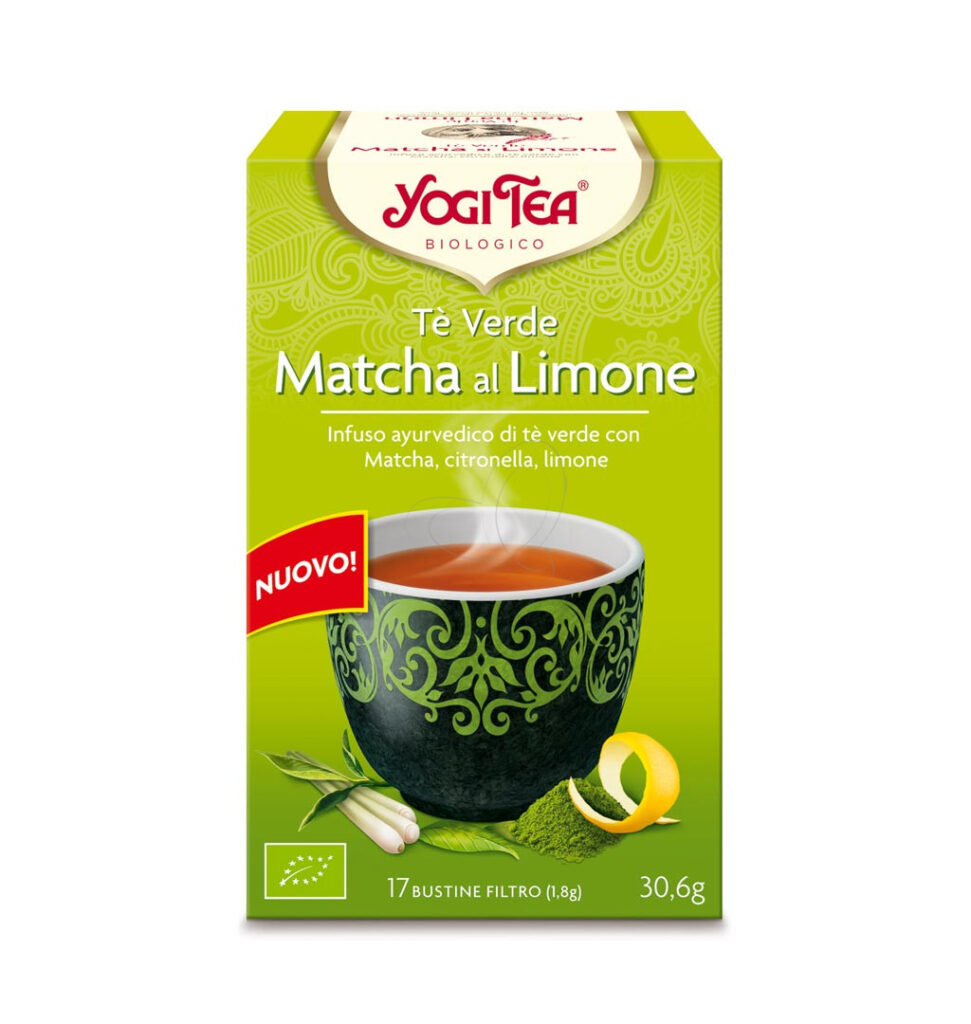Yogi Tea Tè Verde Matcha al Limone
