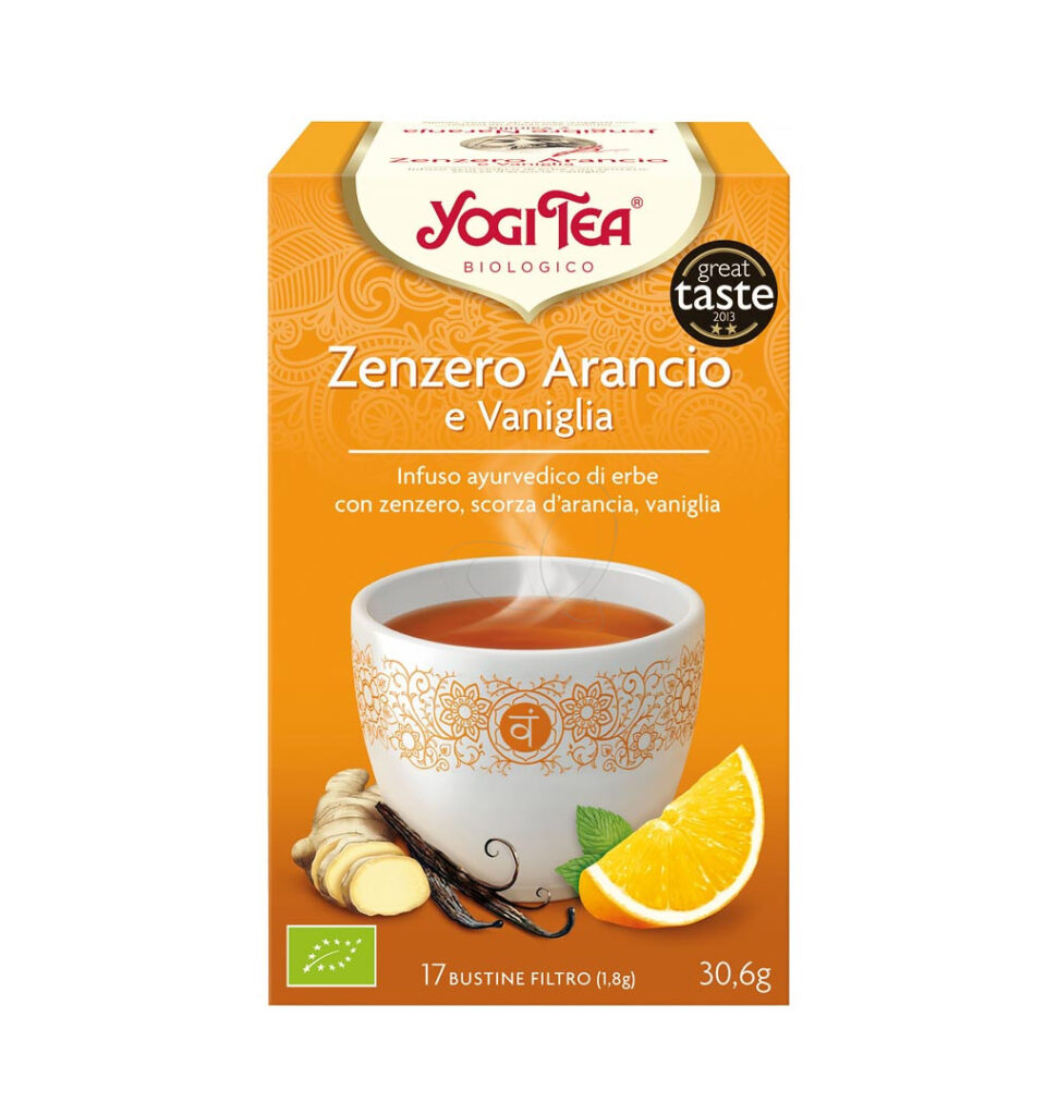 Yogi Tea Zenzero Arancia e Vaniglia