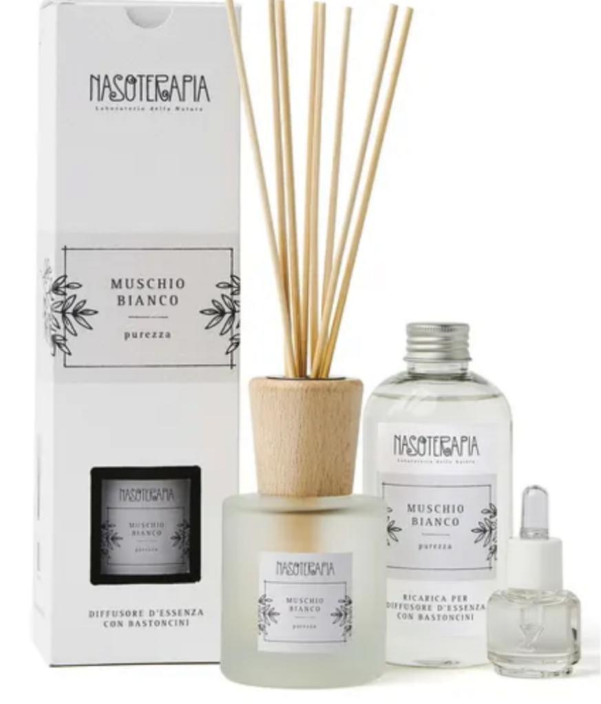Nasoterapia Diffusore con bast. 100 ml MUSCHIO BIANCO
