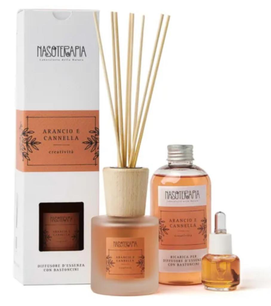 Nasoterapia Diffusore bast. 100 ml ARANCIO E CANNELLA