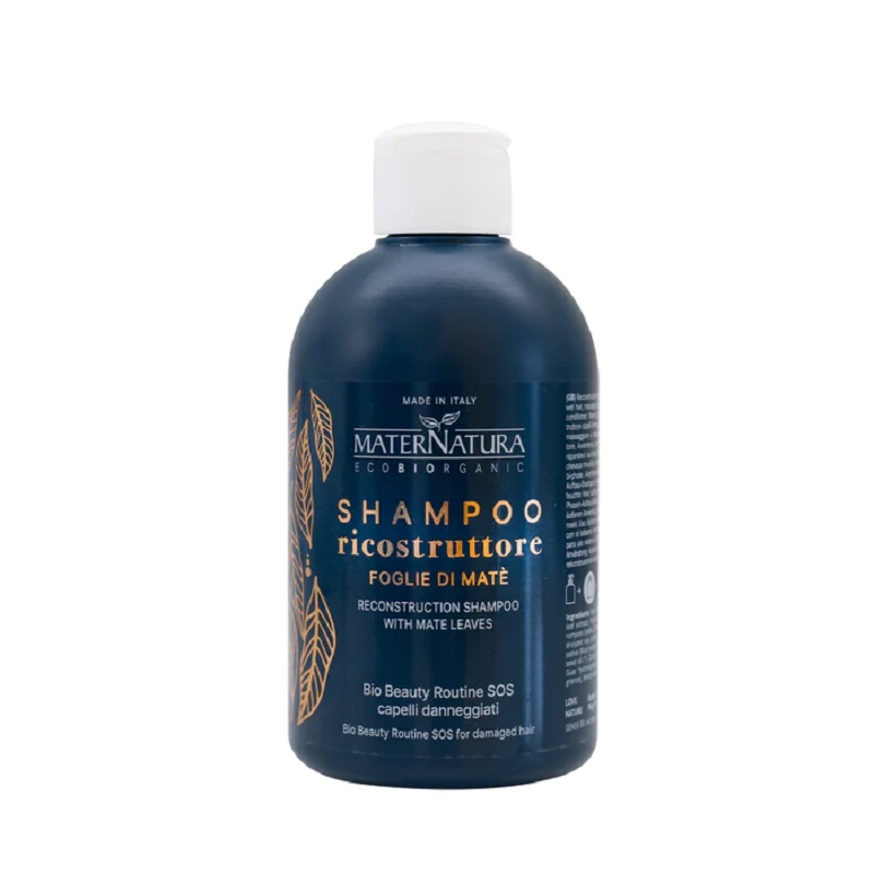 Maternatura Shampoo Ricostruttore alle foglie di Matè