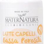 Maternatura Latte capelli bassa porosità all'albicocca 50ml