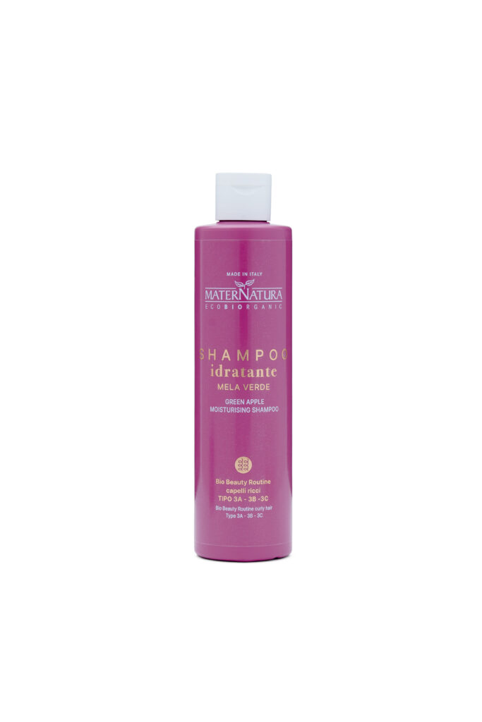 Maternatura Shampoo idratante capelli ricci alla mela verde 250ml