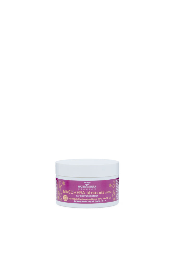 Maternatura Maschera idratante capelli ricci all'avena 200ml